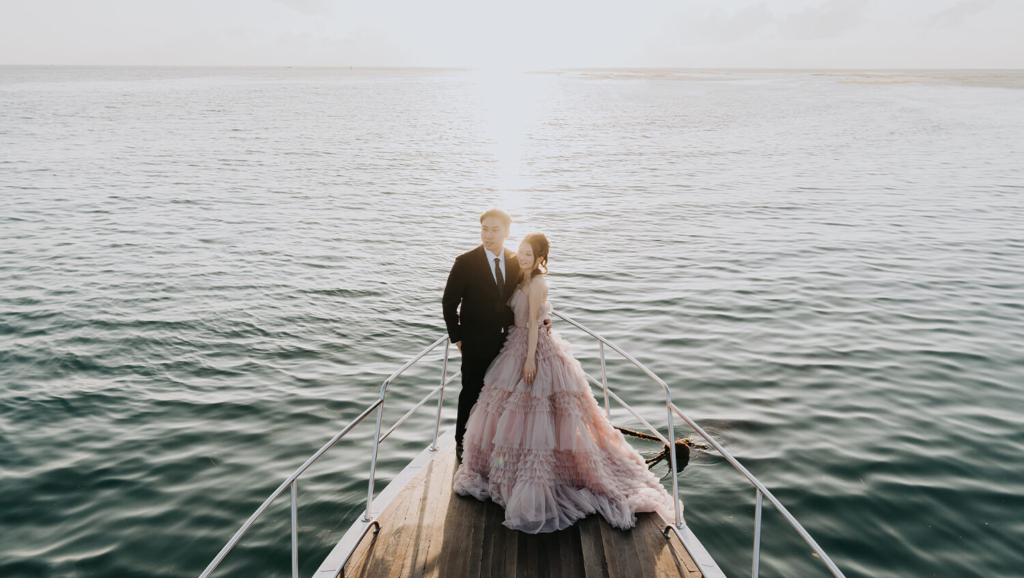 Cover Prewedding photography of Chris and Kaye in bali by Annora Pics