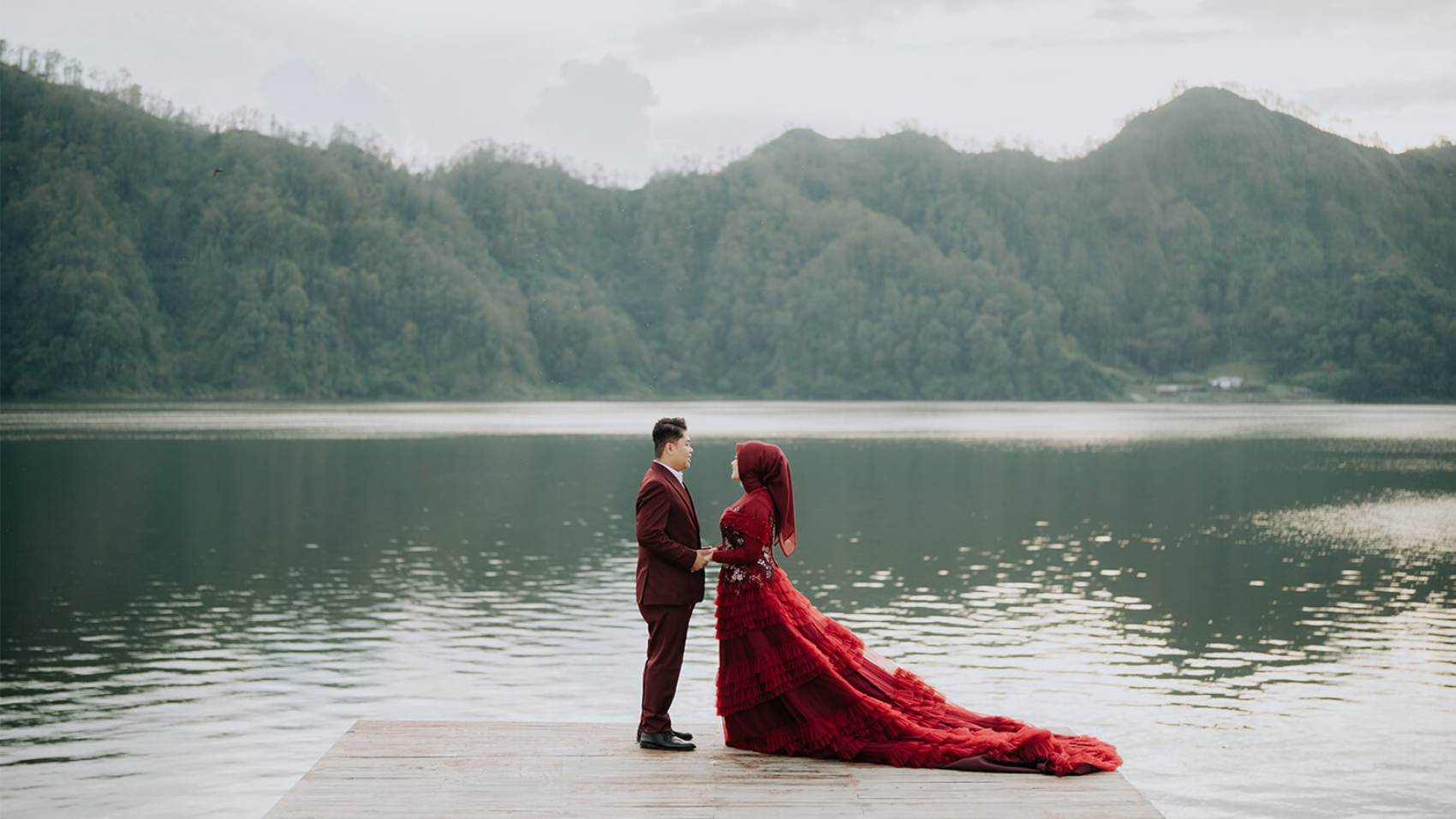 Cover Prewedding photography of Benu and Wulan in bali by Annora Pics