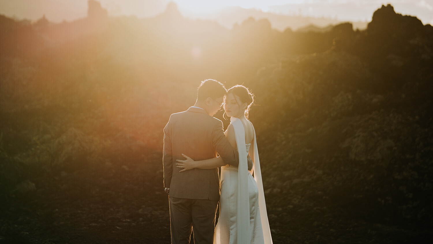 Cover Prewedding photography of Evan and Nadya in bali by Annora Pics